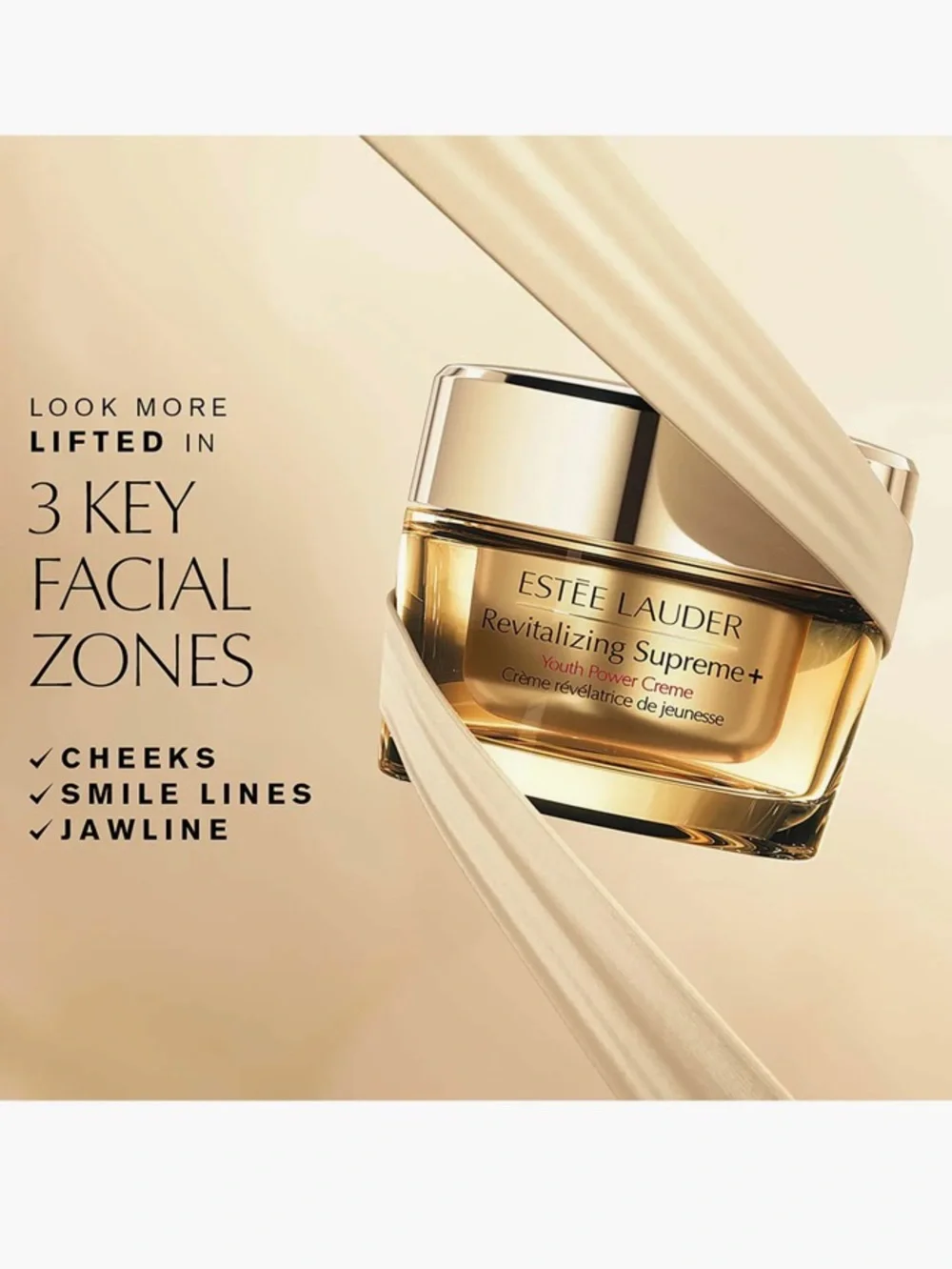 Estee Lauder Revitalizing Supreme+ in Champagne Gold and Amber - Picture 4 of 5